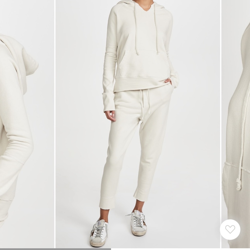 Nili Lotan Cream Hoodie